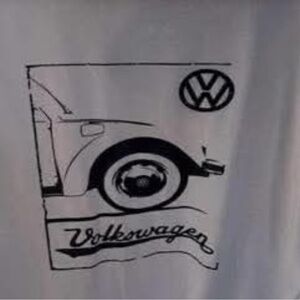 Gildan White Short Sleeve Tee with Black Graphic